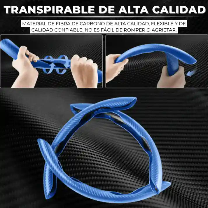Carbonx™ Protector de Volante Premium en Fibra de carbono + HOY OBSEQUIO GRATIS🎁