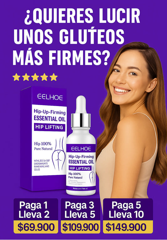 2X1 GUANJING® | Aceite Reafirmante De Glúteos | ENVÍO GRATIS