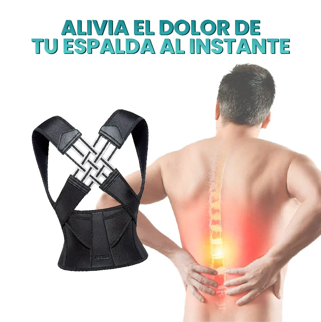 Corrector De Postura Con Soporte Lumbar