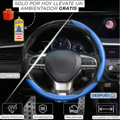 Carbonx™ Protector de Volante Premium en Fibra de carbono + HOY OBSEQUIO GRATIS🎁
